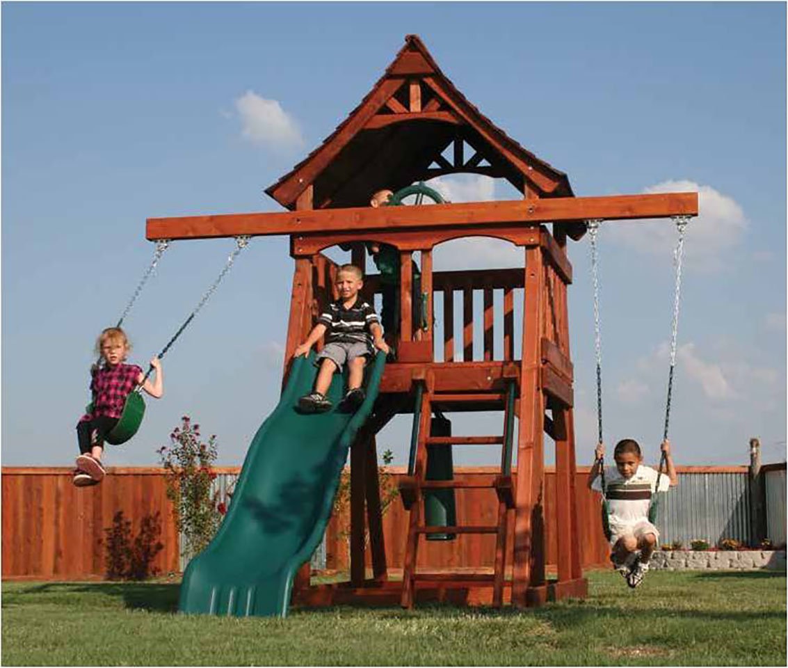 Fun Shack Space Saver Swing Set